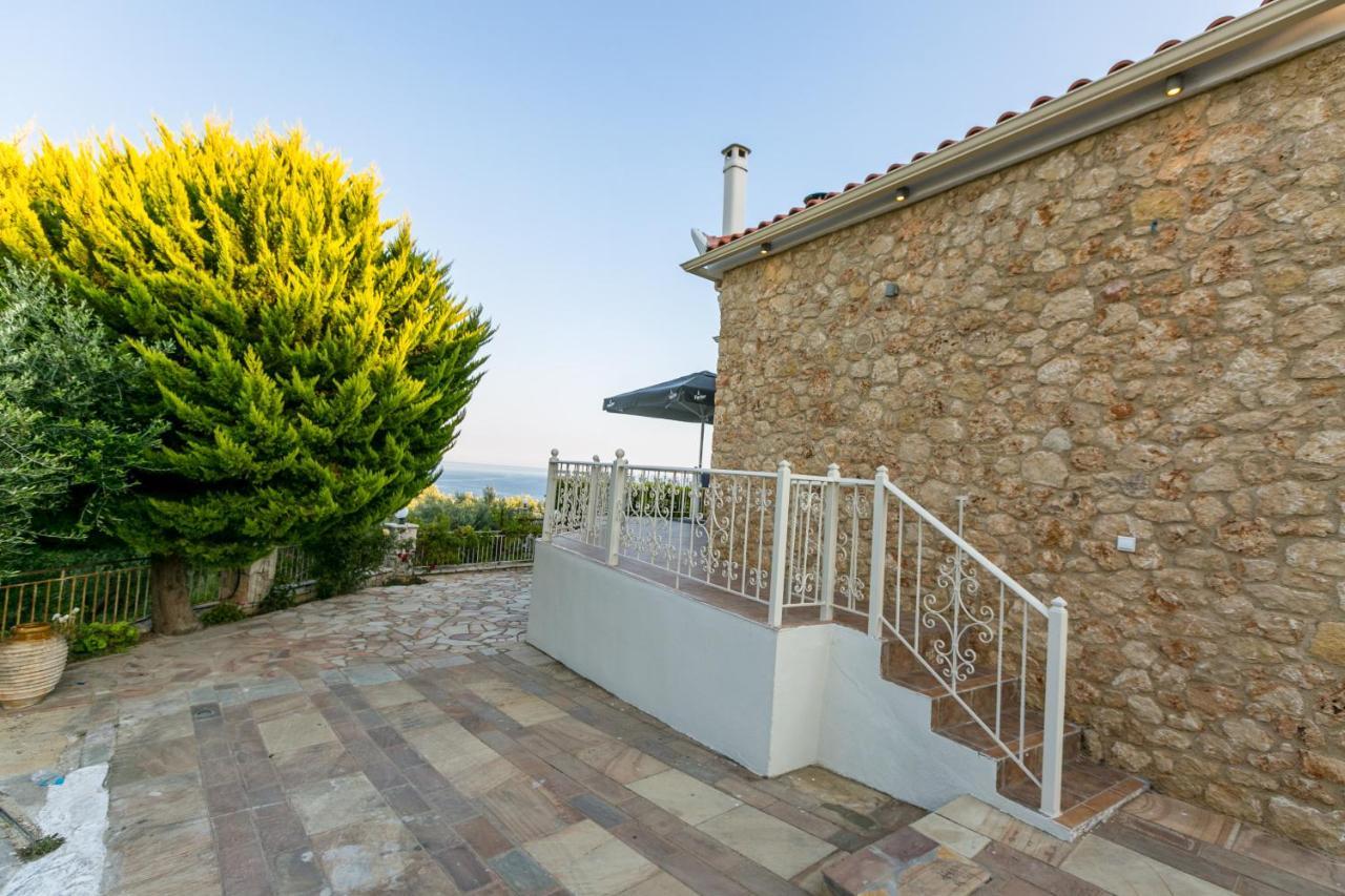 Koroni Zaga Beach- Seascape Luxury Villa Costiana 外观 照片